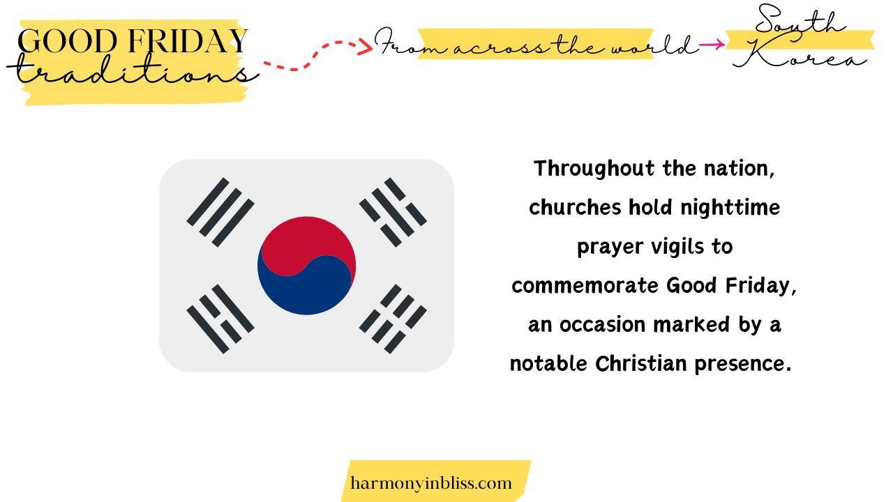 good friday traditions in South Korea