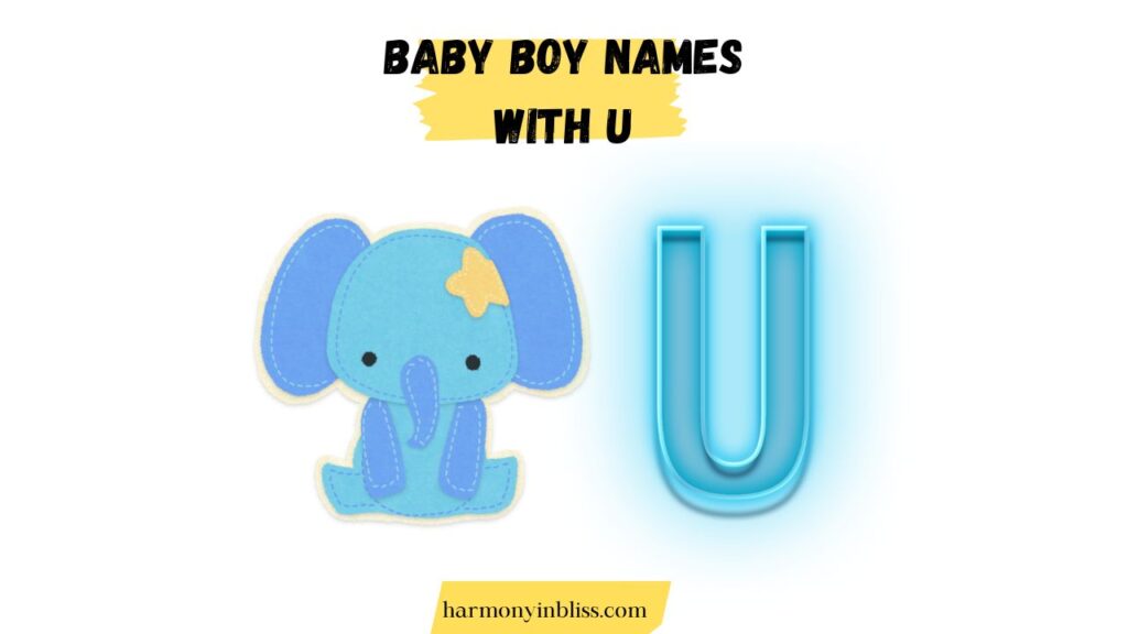 Baby Boy Names That Start With U