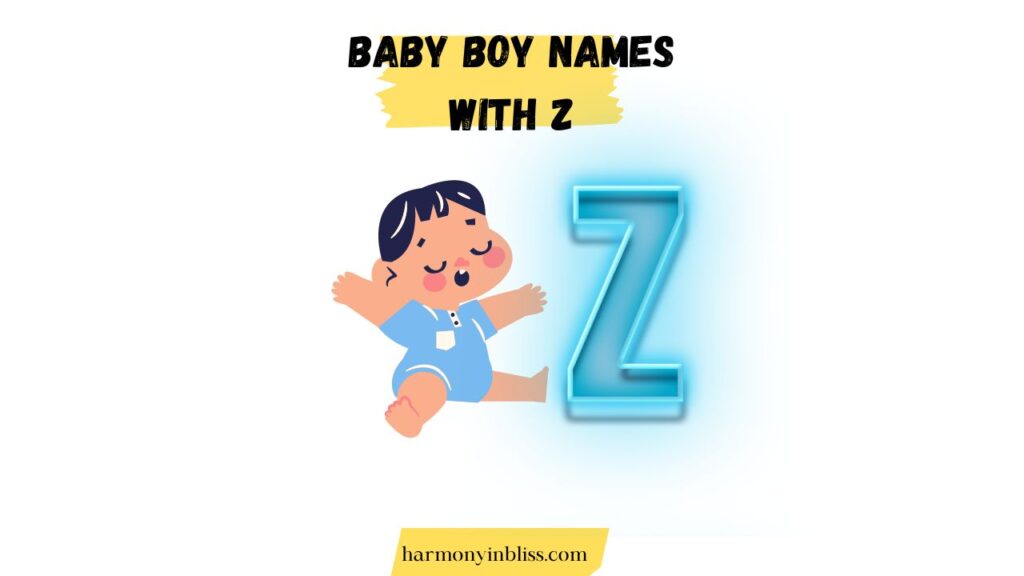 Baby Boy Names That Start With Z