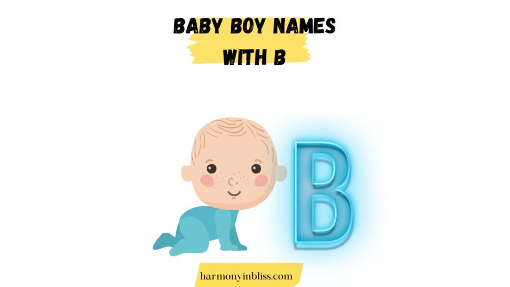 baby boy names that start with B