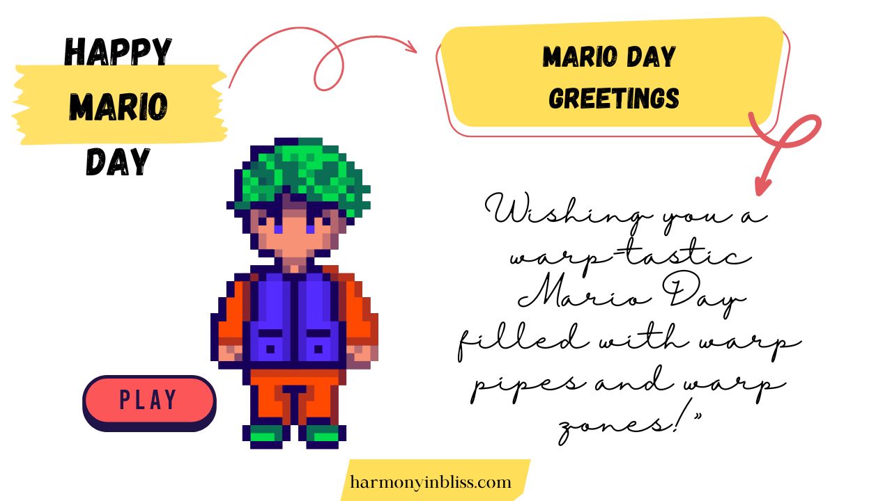 Happy Mario Day- Greetings