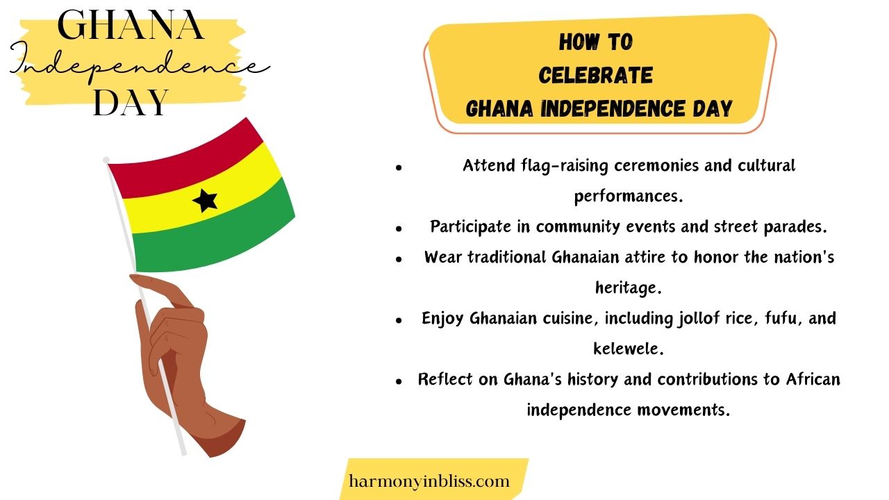 How to Celebrate Ghana Independence Day