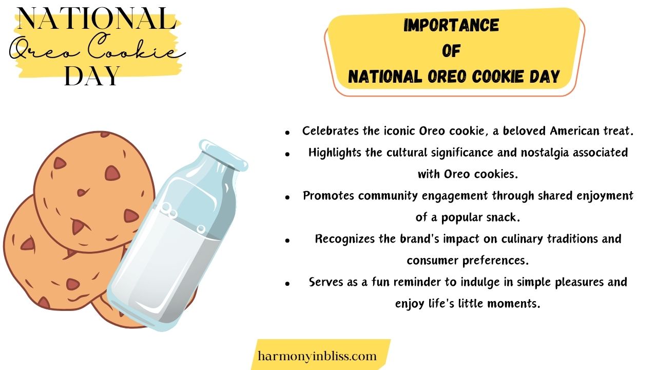 Importance of National Oreo Cookie Day