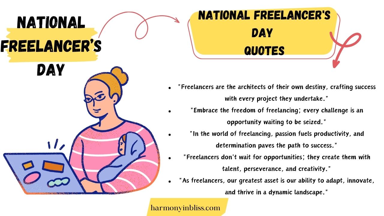 National Freelancer's Day Quotes