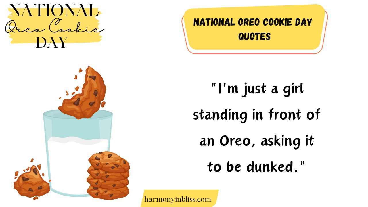 National Oreo Cookie Day Quotes