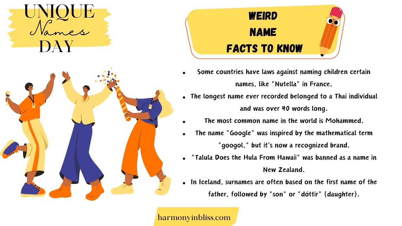 Weird Name Facts to Know