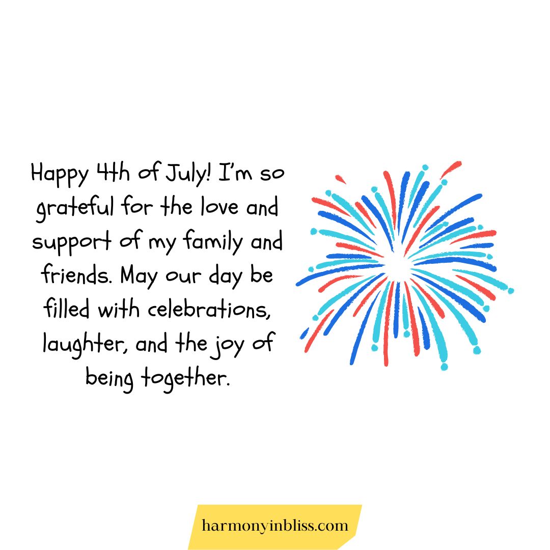 4th of July Greetings to Friends and Family