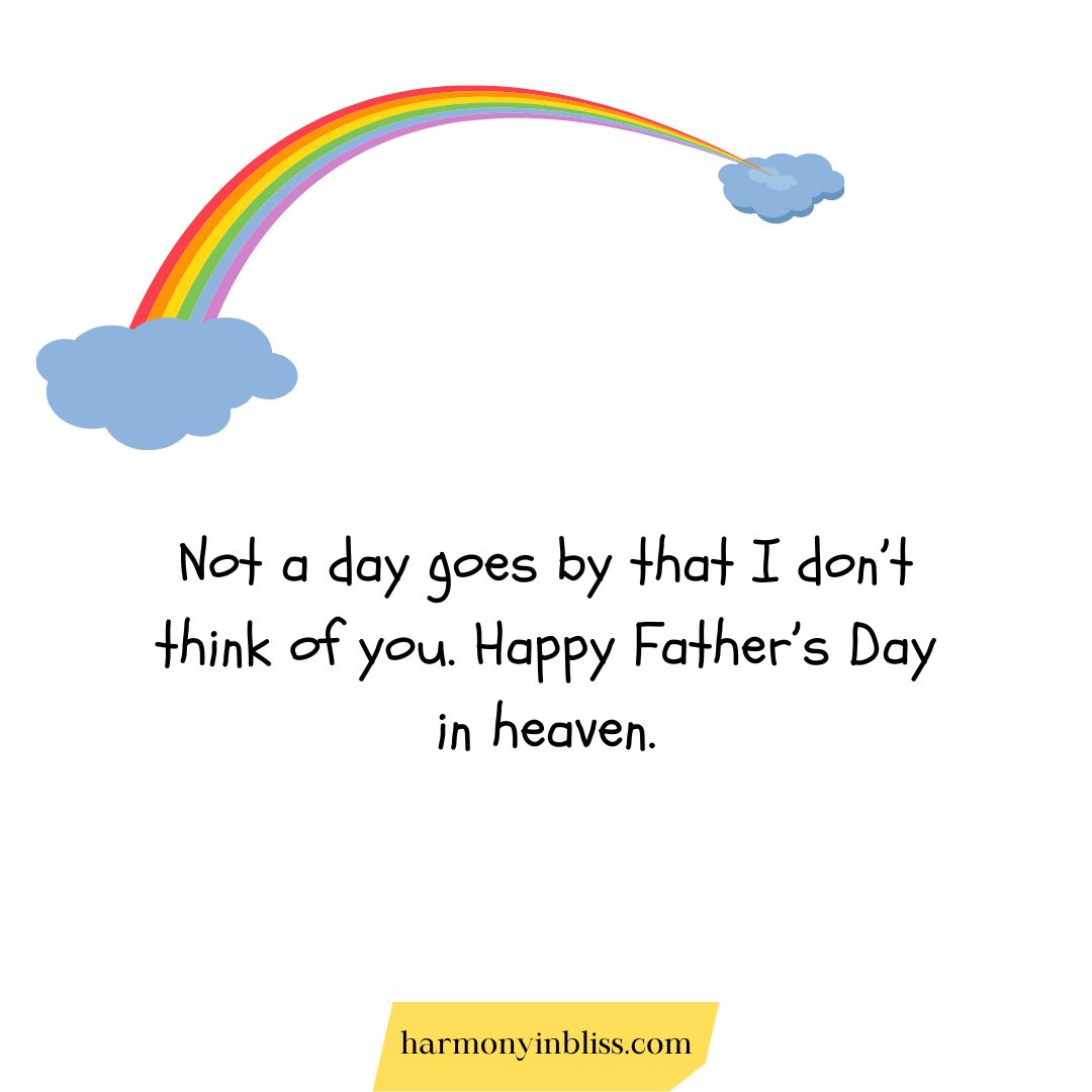 Father’s Day In Heaven Messages