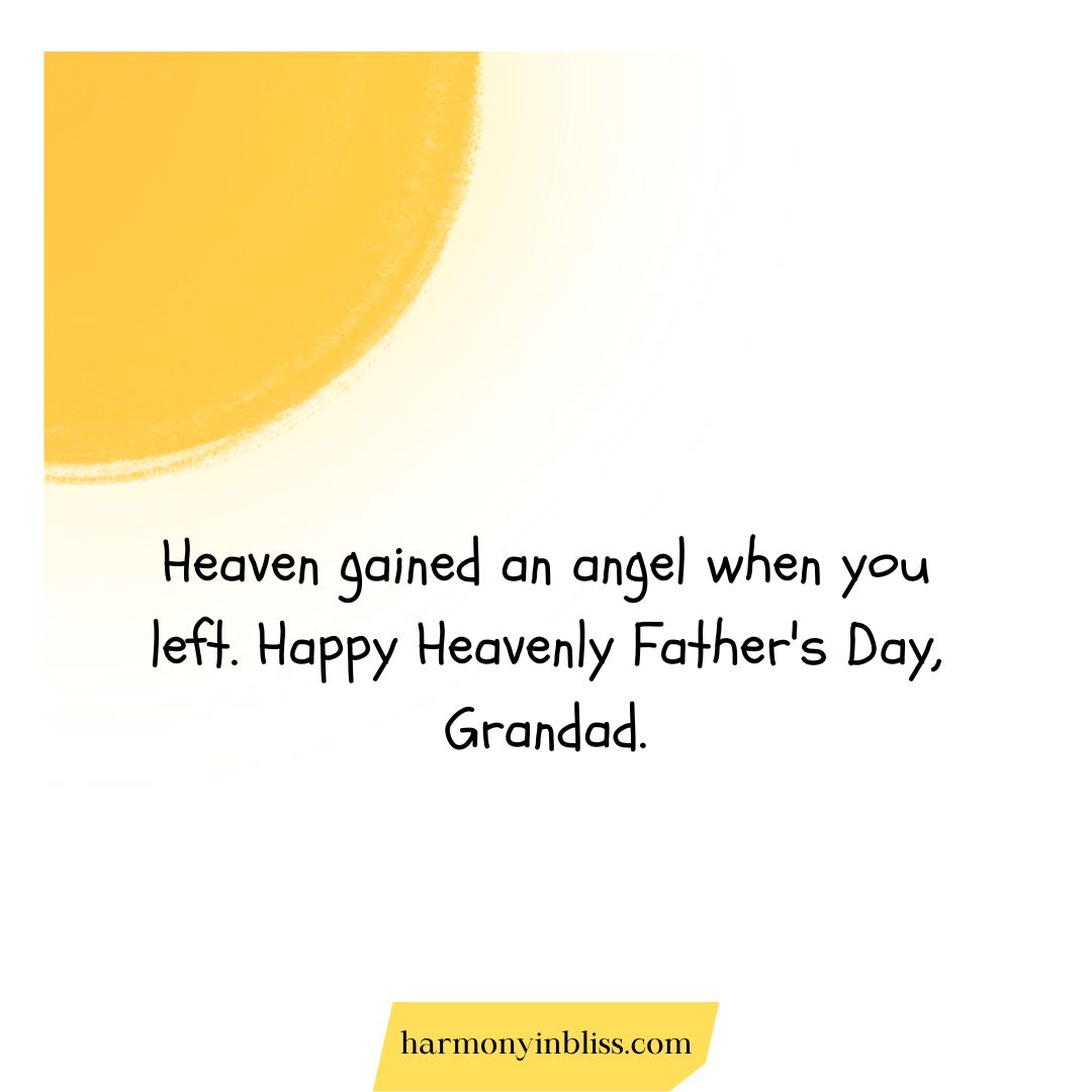 Happy Heavenly Father’s Day Messages for Your Grandad 