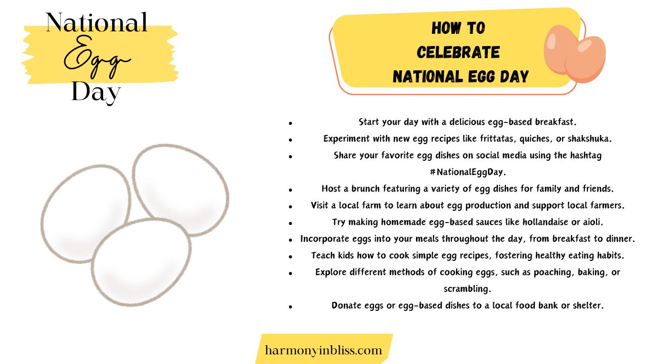 How To Celebrate National Egg Day