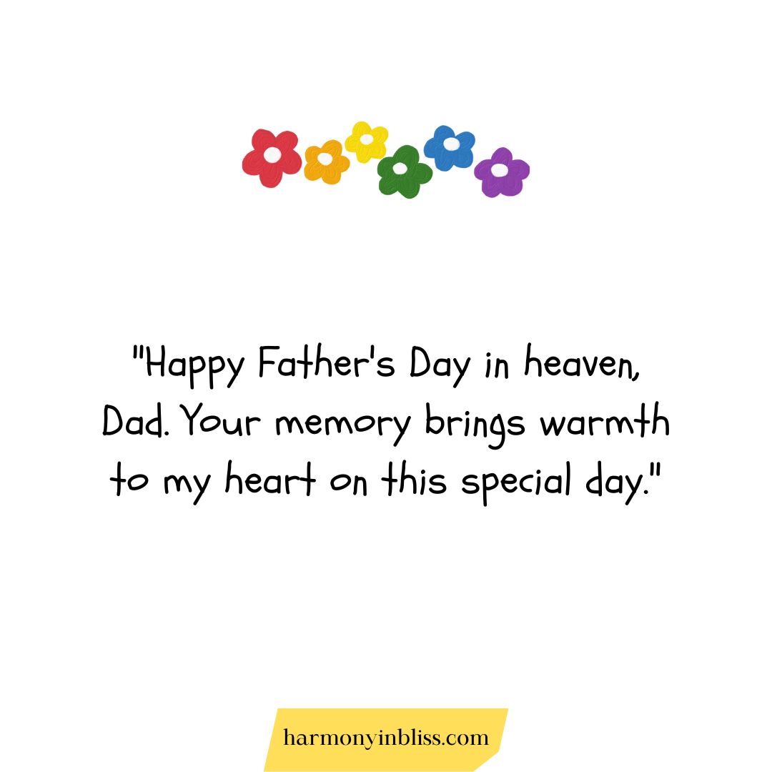 How do you say Happy Father’s Day in heaven?