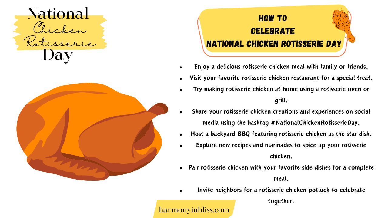 How to Celebrate National Chicken Rotisserie Day