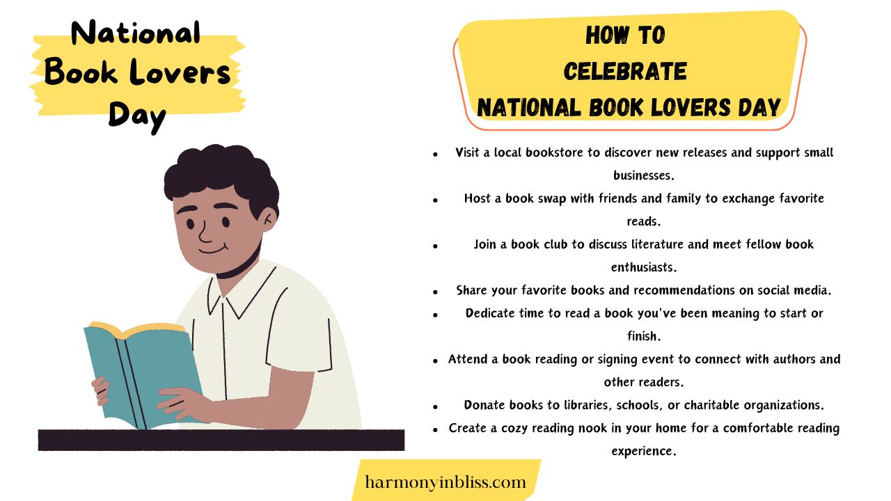 How To Celebrate National Book Lovers Day