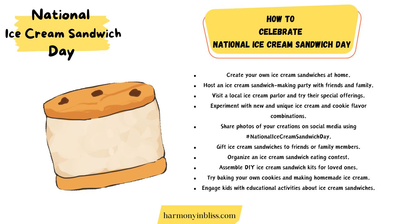 How to Celebrate National Ice Cream Sandwich Day