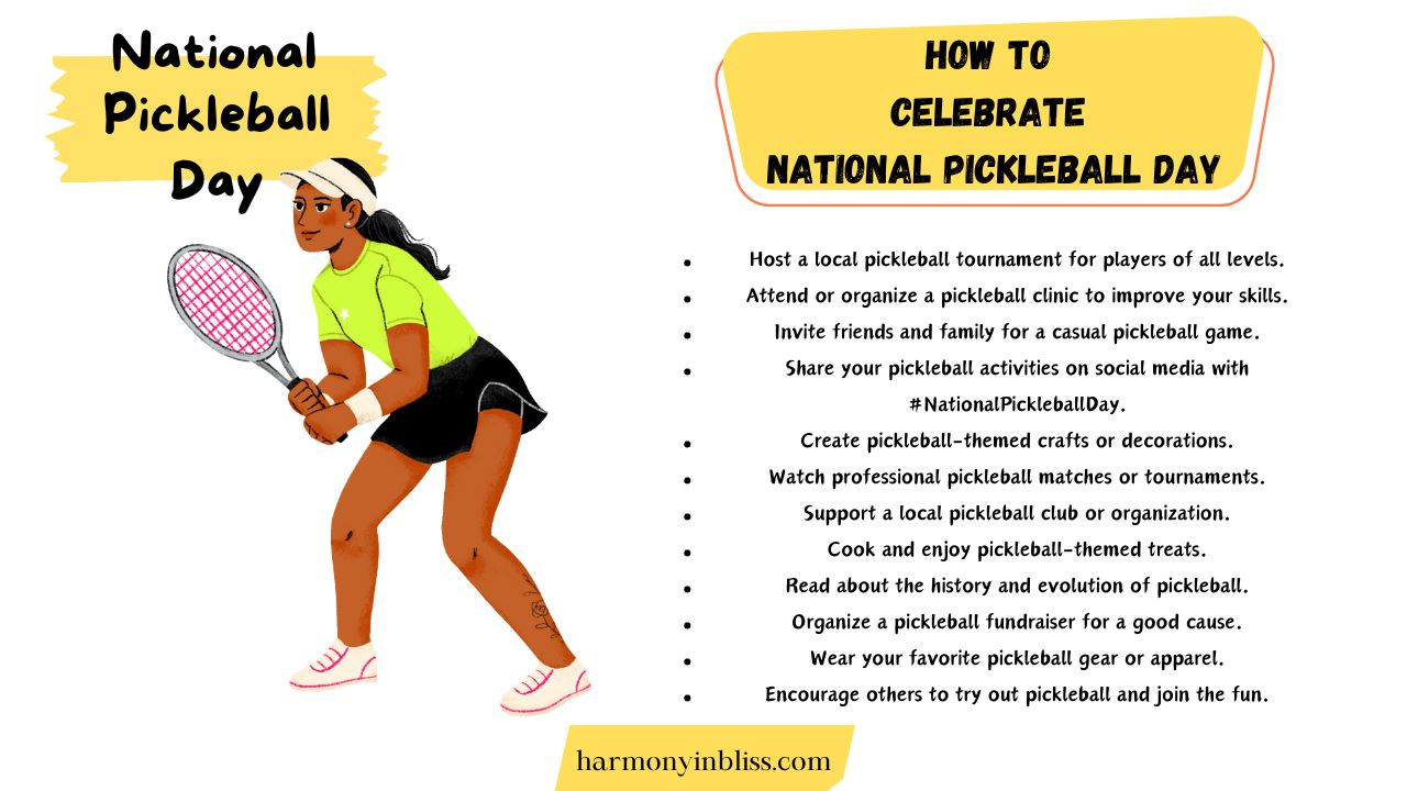 How to Celebrate National Pickleball Day