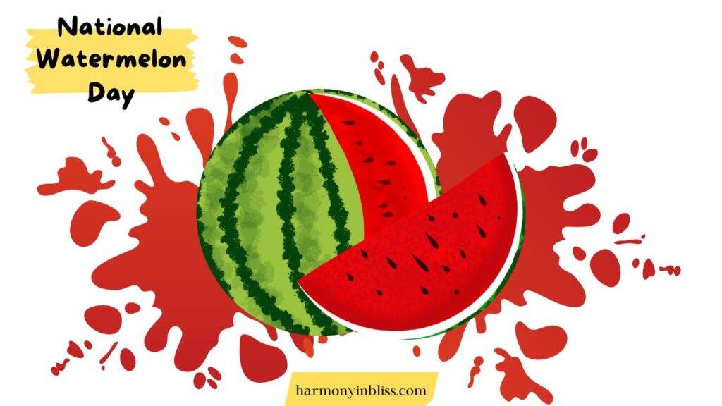 national watermelon day