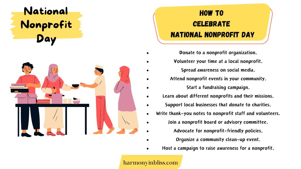 How To Celebrate National Nonprofit Day