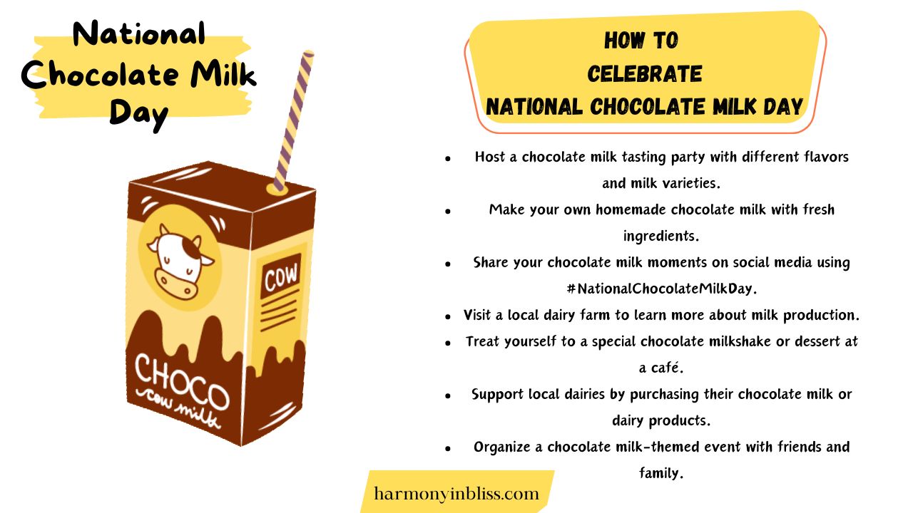 How To Observe National Chocolate Milk Day