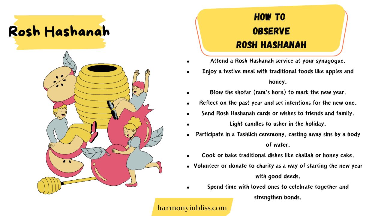 How to Celebrate Rosh Hashanah