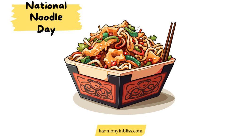 national noodle day