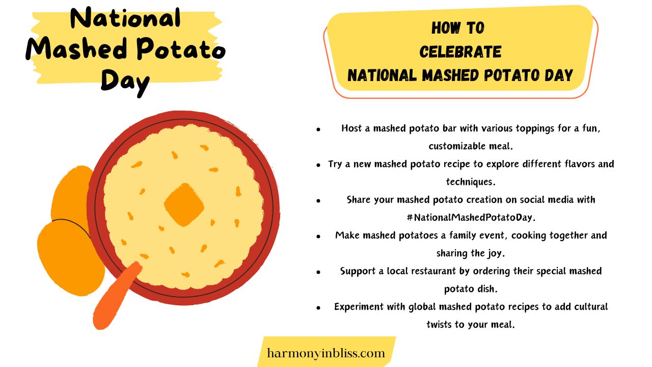 How To Celebrate National Mashed Potato Day