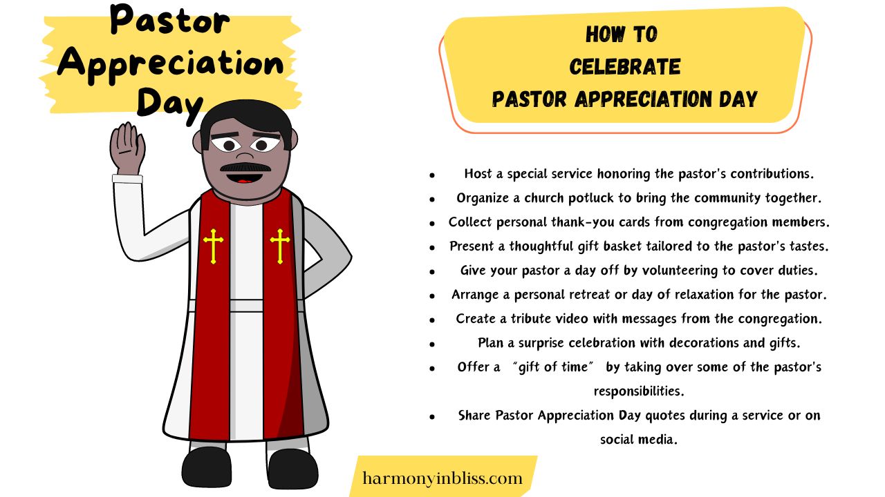 How to Celebrate Pastor Appreciation Day