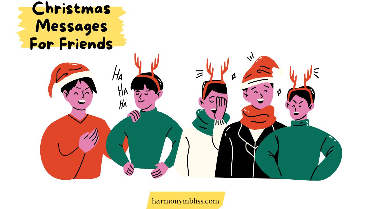 christmas messages for friends