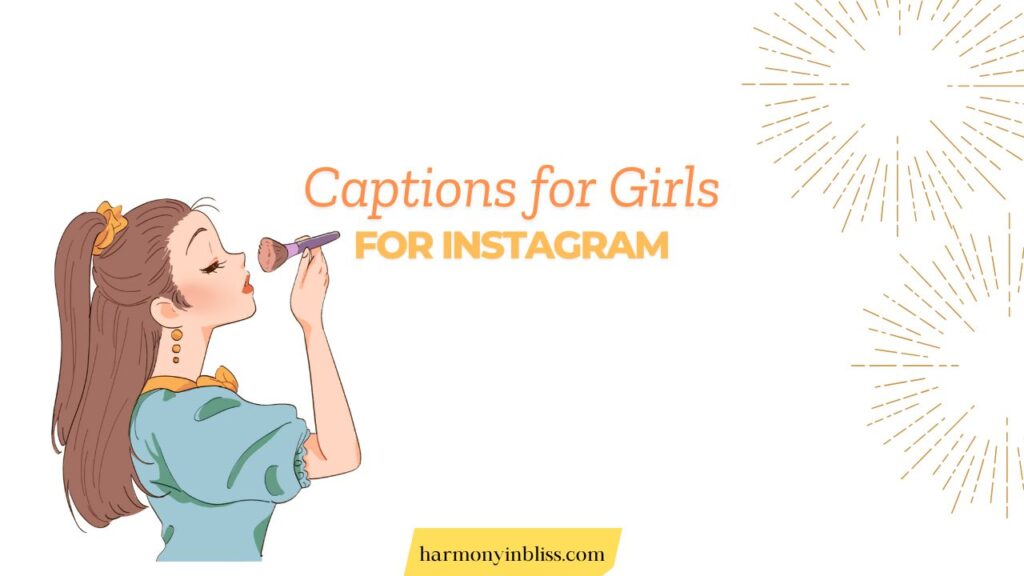 captions for girls